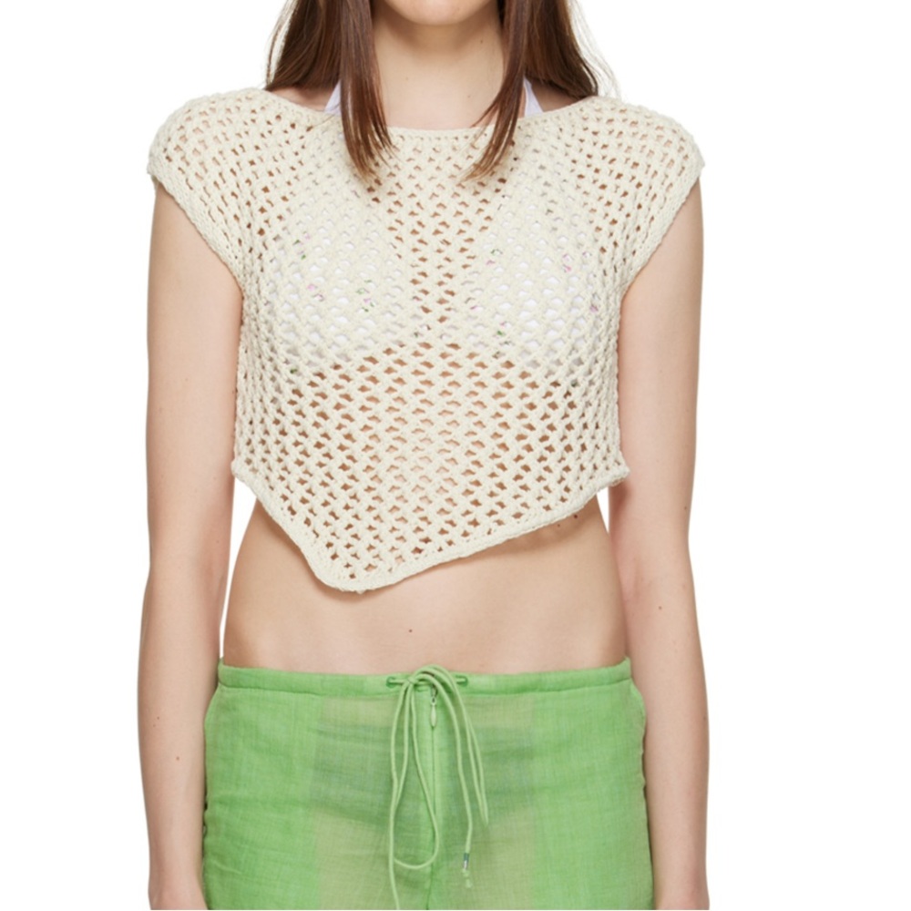THE OPEN PRODUCT : Asymmetric Knit Top